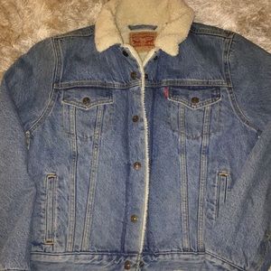 Woman’s Levi’s jean jacket